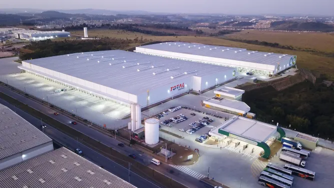 hub inovador de logística